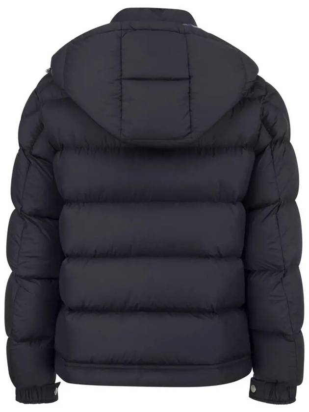 POIRIER logo hood padded jacket 1A001 46 549SK 779 - MONCLER - BALAAN 3