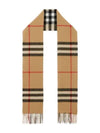 Vintage Check Cashmere Muffler Beige - BURBERRY - BALAAN 6