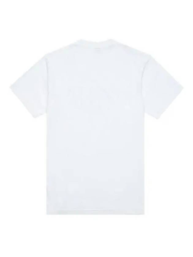 Logo Print Cotton Short Sleeve T-Shirt White - SPORTY & RICH - BALAAN 3