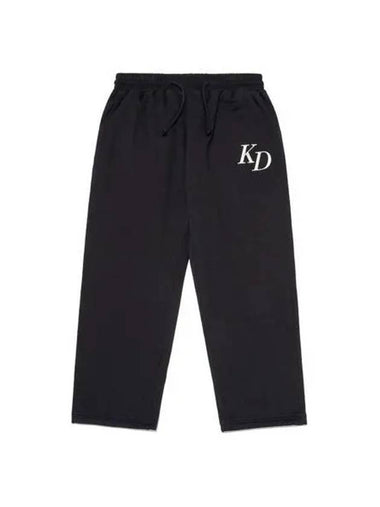 KODAK Essential Brushed Wide Fit Pants BLACK - KODO - BALAAN 1