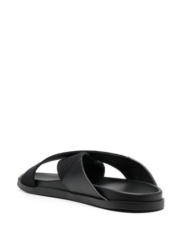 Cross Webbing Strap Sandals Black - GIVENCHY - BALAAN 7