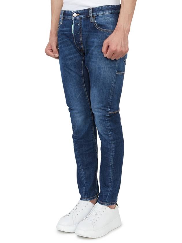 Men's Tidy Biker Jeans Blue - DSQUARED2 - BALAAN 3