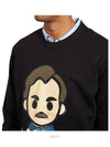 Big Pablo Sweatshirt Black - IH NOM UH NIT - BALAAN 5