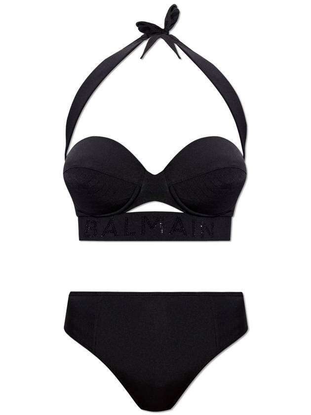 Balmain Two-piece Swimsuit, Women's, Black - BALMAIN - BALAAN 1