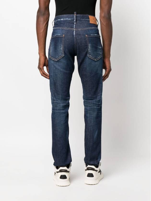 Men's Washed Maple Cool Guy Skinny Jeans Blue - DSQUARED2 - BALAAN 6