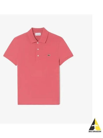 Men s slim fit basic polo indigo pink - LACOSTE - BALAAN 1