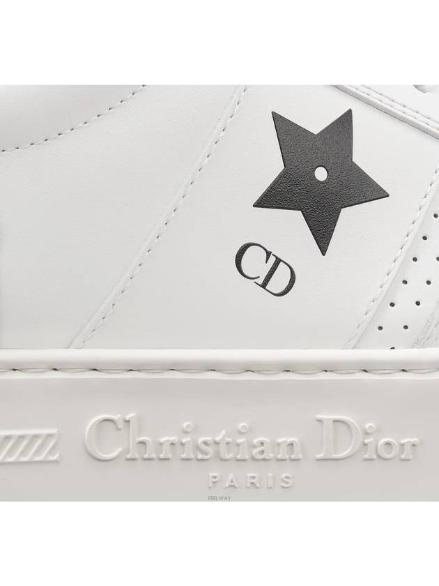 Star Platform Low Top Sneakers White - DIOR - BALAAN 9