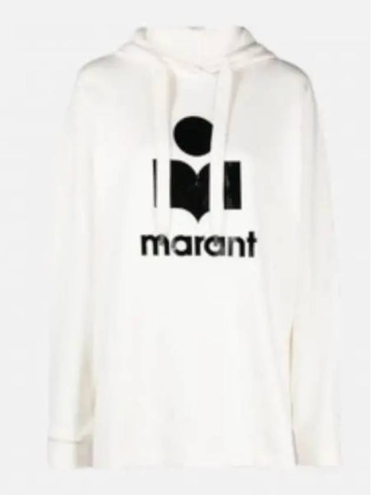 MARLY SW0059FA A3M12E 20WH Miley hooded sweatshirt - ISABEL MARANT - BALAAN 2