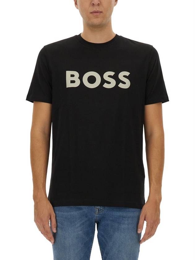 T-SHIRT CON LOGO - HUGO BOSS - BALAAN 9