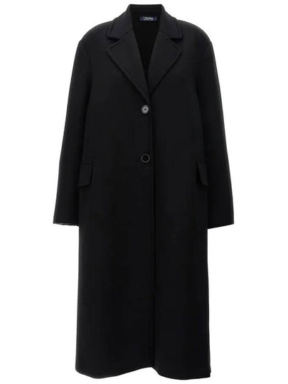 Radice Jersey Single Coat Black - MAX MARA - BALAAN 2