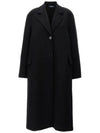 24SS RADICE Jersey Single Coat Black 2419901011 002 - MAX MARA - BALAAN 2