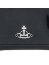 Shiny Patent Small Frame Leather Card Wallet Black - VIVIENNE WESTWOOD - BALAAN 7