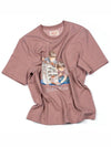 Slow Town Short Sleeve T Shirt Pink - IOEDLE - BALAAN 2