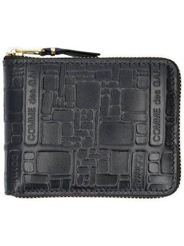 Comme Des Garçons Embossed Logotype Wallet - COMME DES GARCONS - BALAAN 1