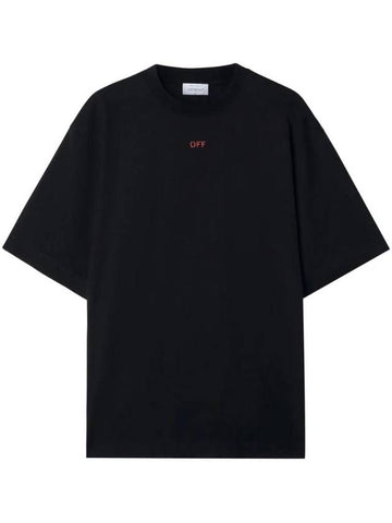 Off Stamp Short Sleeve T-Shirt Black - OFF WHITE - BALAAN 1