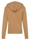 Women's Ananas Wool Cashmere Knit Hoodie Camel - MAX MARA - BALAAN 3