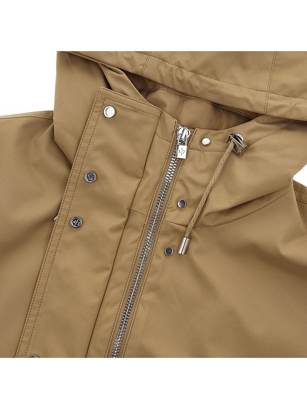 Technical Hooded Jacket Brown - LORO PIANA - BALAAN 10