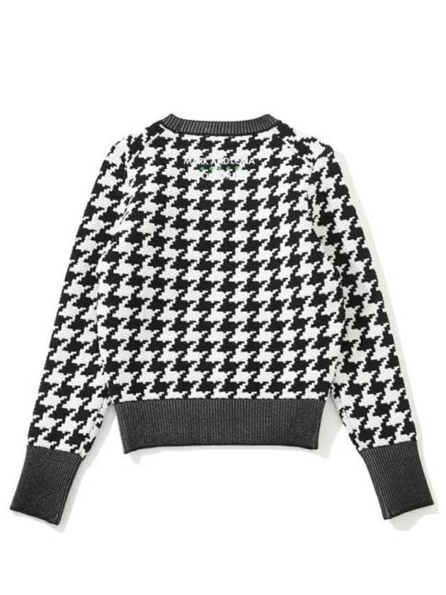 Ever Dogtooth Shorty Long Sleeve T-Shirt Black - MARK & LONA - BALAAN 3