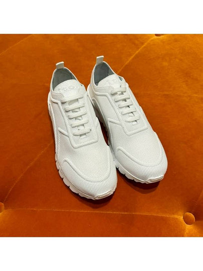 Canvas Low Top Sneakers White - KITON - BALAAN 2