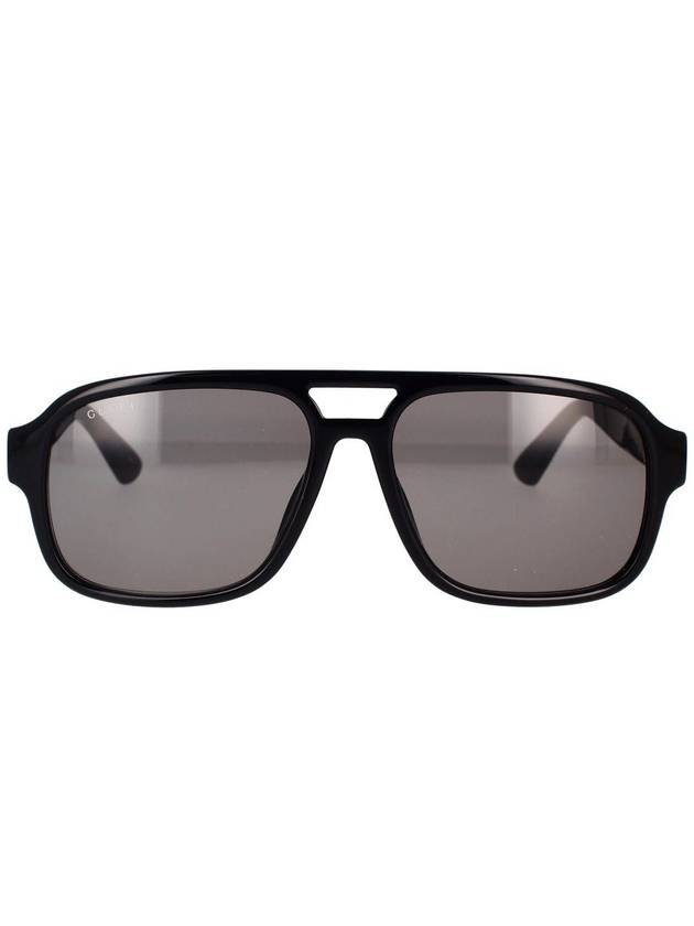 Eyewear Logo Sunglasses Black - GUCCI - BALAAN 2