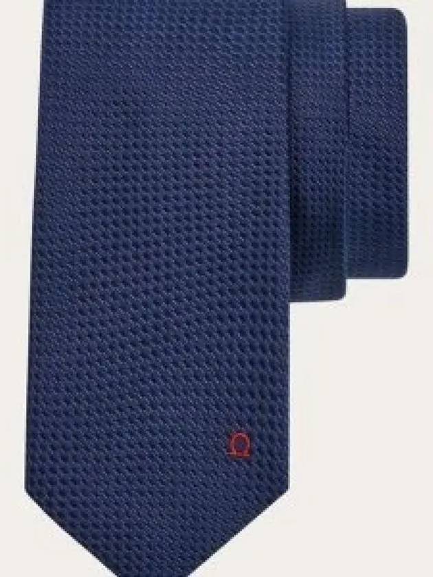 Tie 350993774158 NAVY Blue - SALVATORE FERRAGAMO - BALAAN 2