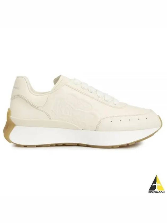 Sprint Runner Low Top Sneakers Beige - ALEXANDER MCQUEEN - BALAAN 2