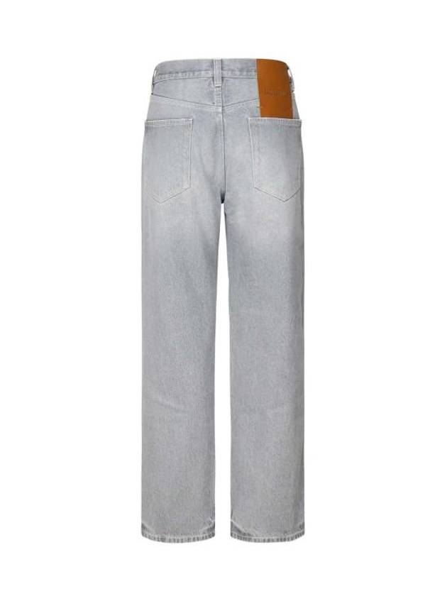 The Straight de-Nîmes Denim Jeans Grey - JACQUEMUS - BALAAN 3