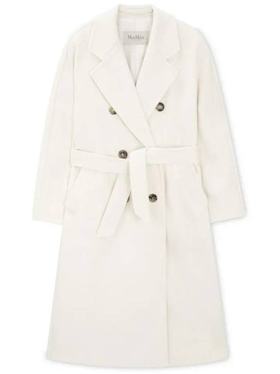 Madame Wool Cashmere Double Coat White - MAX MARA - BALAAN 2