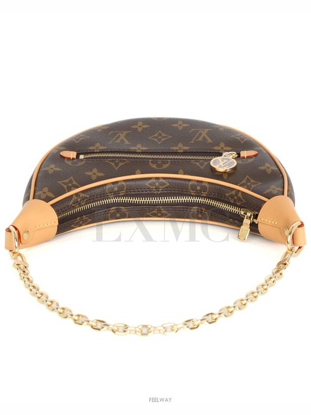 Monogram Loop Chain Cross Bag Half Moon M81098 - LOUIS VUITTON - BALAAN 5