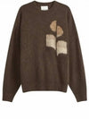 Drany Logo Mohair Knit Top Brown - ISABEL MARANT - BALAAN 2