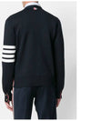 Milano Stitch 4 Bar Cardigan Navy - THOM BROWNE - BALAAN 6