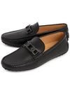 Men's City Gomino Leather Driving Shoes Black - TOD'S - BALAAN 2