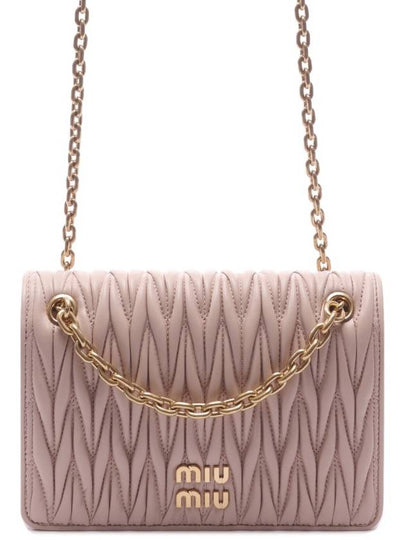 Materasse Nappa Leather Mini Bag Light Pink - MIU MIU - BALAAN 2