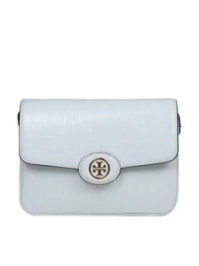 Robinson Spazzolato Convertible Shoulder Bag Blue - TORY BURCH - BALAAN 2