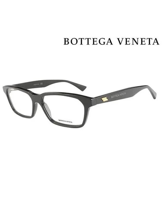 Eyewear Square Frame Glasses Black - BOTTEGA VENETA - BALAAN.