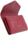 Epi Sarah Wallet Women s Long Fuchsia Red Silver Plate - LOUIS VUITTON - BALAAN 8