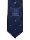 CC Logo Silk Tie Navy - CHANEL - BALAAN 9