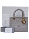 Women s M0565OREY M950 Gray Cannage Lady Delight Medium Tote Bag Strap - DIOR - BALAAN 11