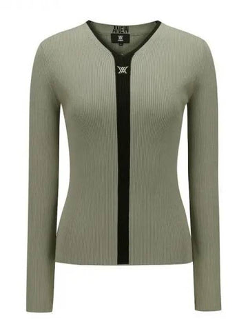 Anew Women s V neck Pullover KH Domestic Product GQCY24020772099 - ANEWGOLF - BALAAN 1