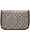 Women s 602204 GG Supreme Canvas 1955 Horsebit Shoulder Bag - GUCCI - BALAAN 3