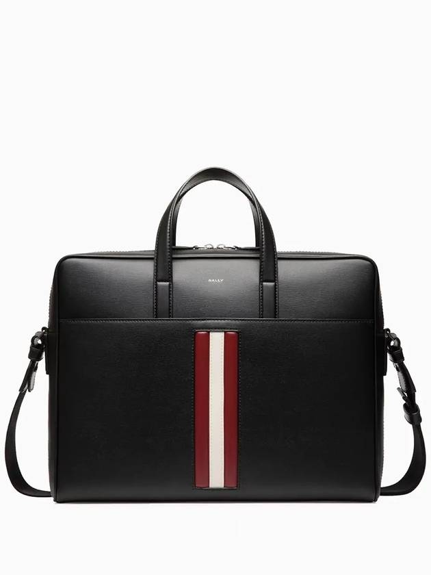 Mythos Logo Brief Case Black - BALLY - BALAAN 2