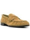 Men's Suede Loafer Brown - TOD'S - BALAAN 4