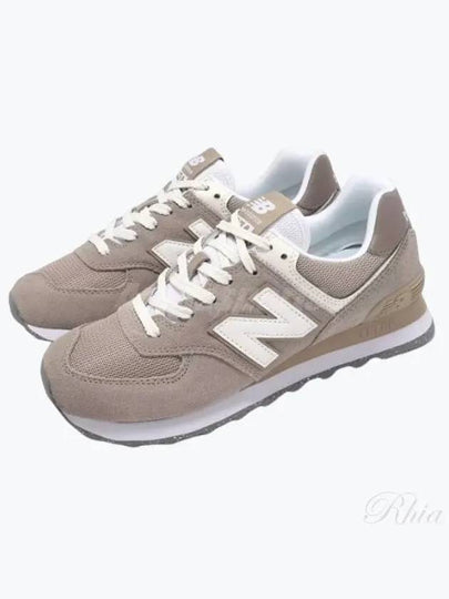 574 Low Top Sneakers Light Mushroom - NEW BALANCE - BALAAN 2