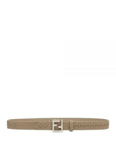 Big Dot Taupe Celeria Belt Grey - FENDI - BALAAN 2