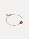 24SS Petra Heart Bracelet Red Color - VIVIENNE WESTWOOD - BALAAN 2