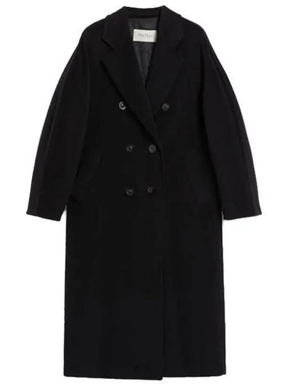 Madame Wool Double Coat Black - MAX MARA - BALAAN 2