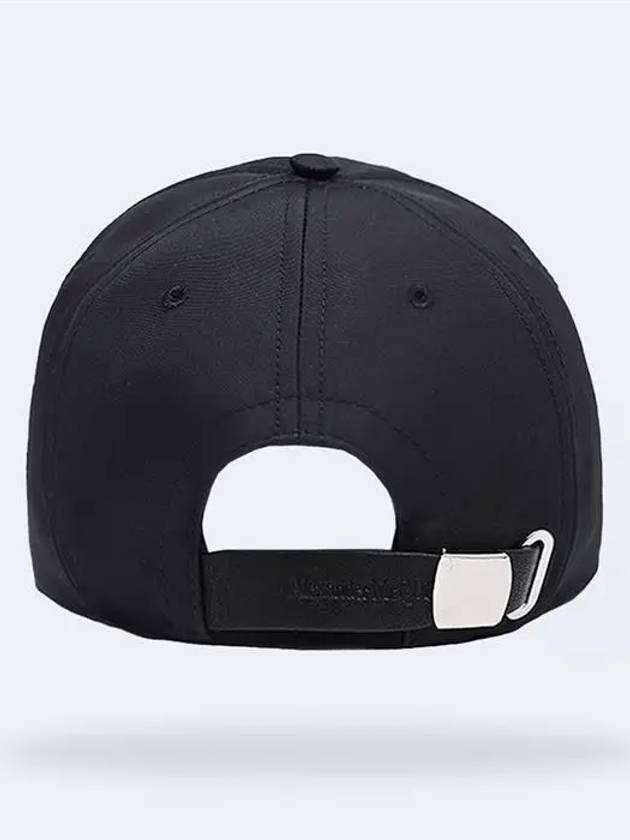 Graffiti Logo Printing Ball Cap Black - ALEXANDER MCQUEEN - BALAAN.