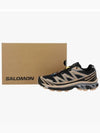 XT 6 Low Top Sneakers Black Portabella Pewter - SALOMON - BALAAN 4