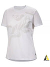 Women's Bird Cotton Short Sleeve T-Shirt White - ARC'TERYX - BALAAN 2