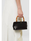 Goji Bamboo Mini Tote Bag Black - JIL SANDER - BALAAN 7